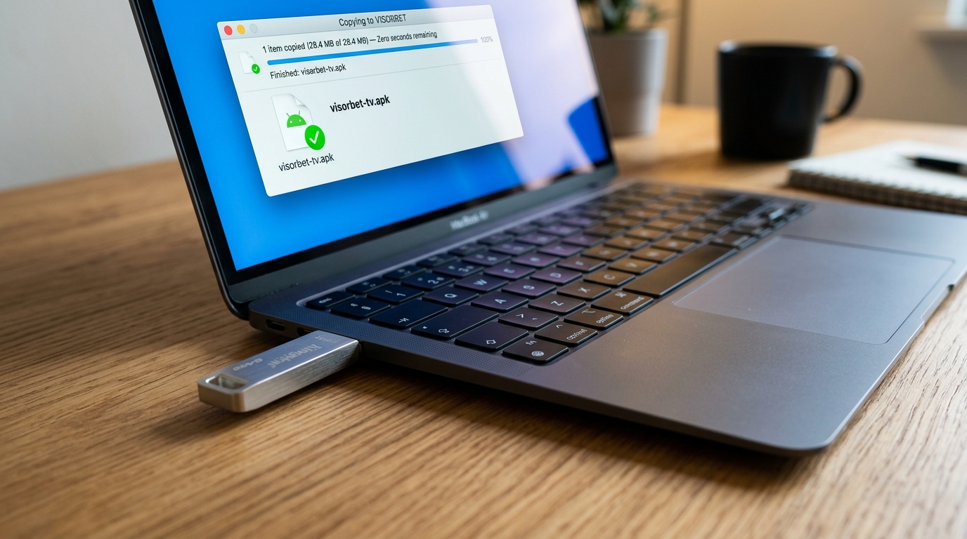 Paso 1: Copiar APK al Pendrive